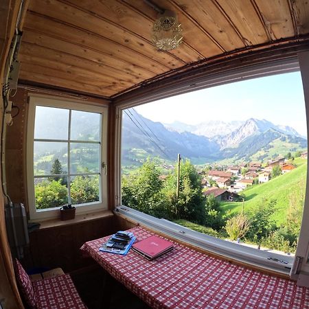 Chalet Sonnenheim Mit Atemberaubender Aussicht Adelboden Exteriér fotografie