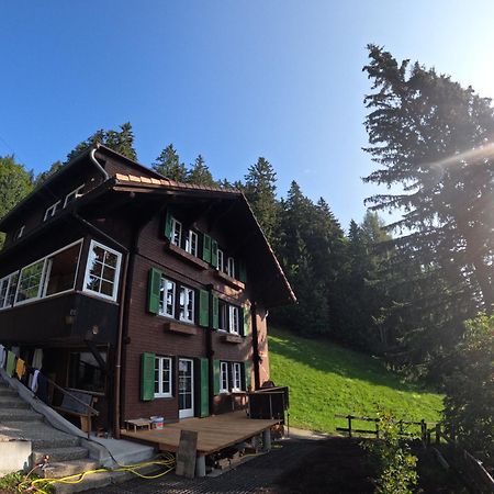 Chalet Sonnenheim Mit Atemberaubender Aussicht Adelboden Exteriér fotografie
