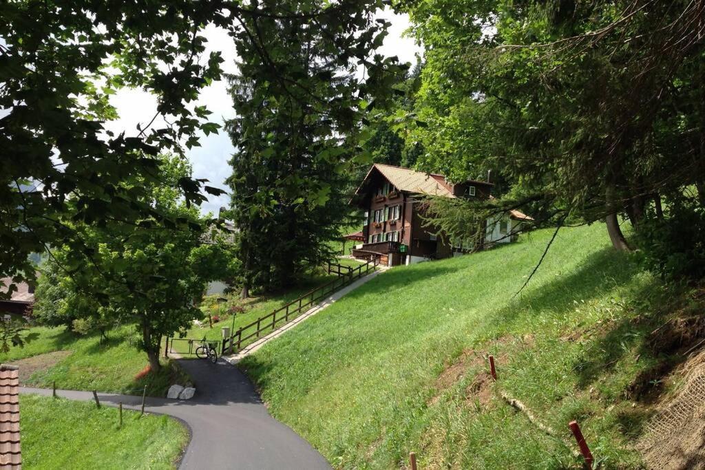 Chalet Sonnenheim Mit Atemberaubender Aussicht Adelboden Exteriér fotografie
