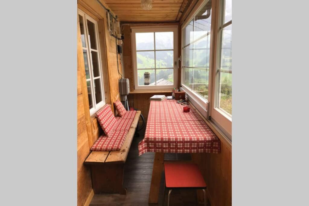 Chalet Sonnenheim Mit Atemberaubender Aussicht Adelboden Exteriér fotografie