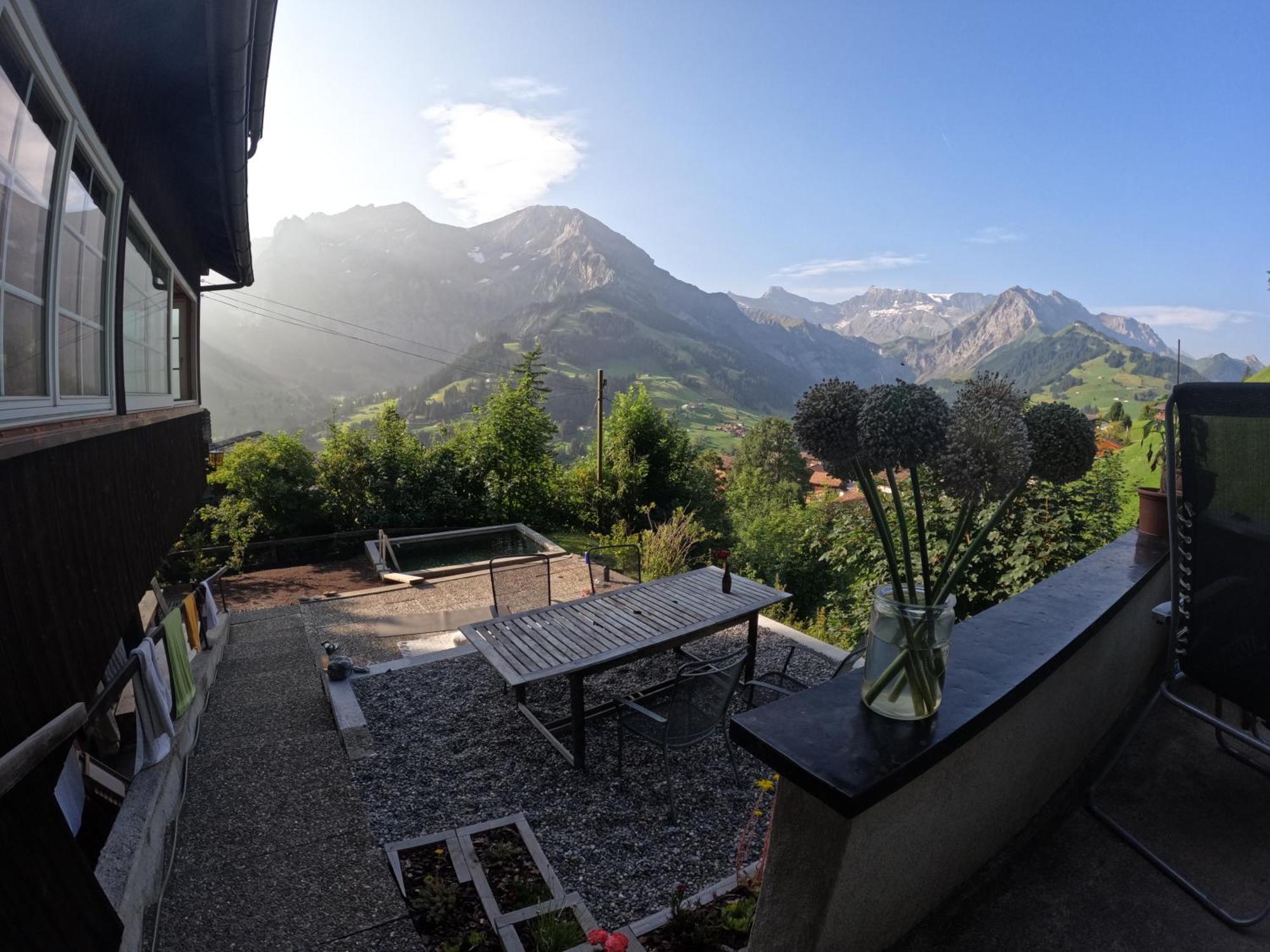 Chalet Sonnenheim Mit Atemberaubender Aussicht Adelboden Exteriér fotografie
